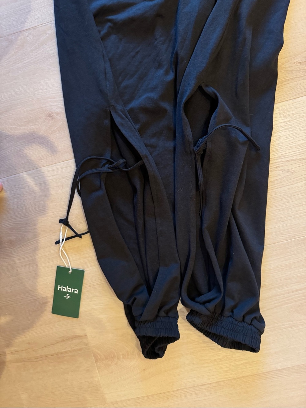 HALARA Black Tank Jumpsuit. Lrg - Picture 5 of 6
